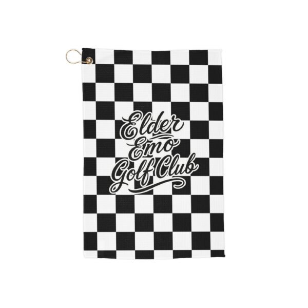 Elder Emo Checkered - Golf Towel